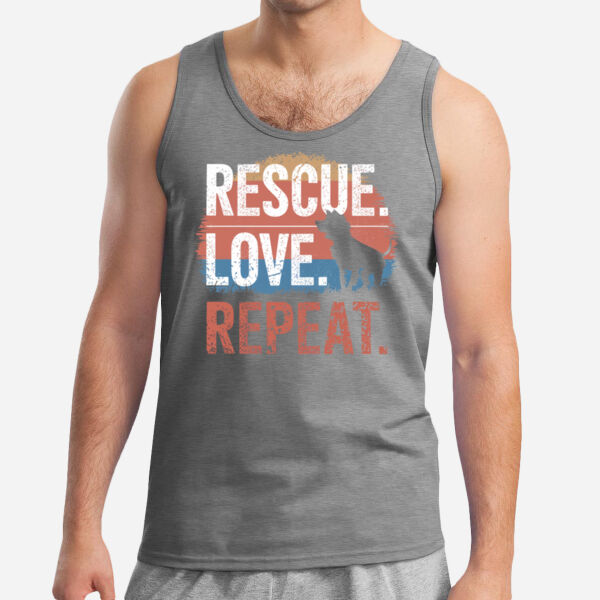 Rescue, Love, Repeat - Ultra Cotton ® Tank Top Thumbnail